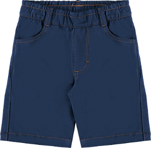 Bermuda Infantil Molecotton Azul Confortável da Have Fun