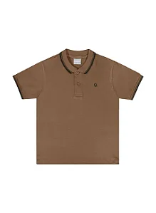 Camiseta Infantil Masculina da Quimby Polo Piquet
