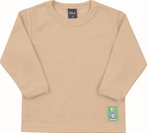 Camiseta Infantil Masculina Malha de Algodão Lisa