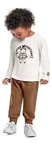 Conjunto Infantil da Bee Loop Meia Estação com Camiseta