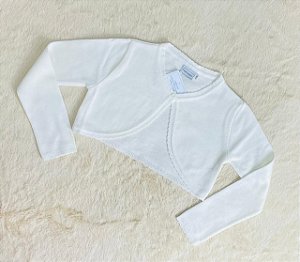 Bolero de Linha Infantil da Malharia da Noruega Tricô