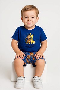 Conjunto Infantil Masculino da Bee Loop Bermuda Safari
