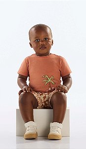 Conjunto de Bebê de Menino da Quimby Bermuda Arrumadinho