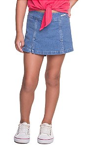 Shorts Saia Jeans Infantil e Juvenil da Have Fun Claro