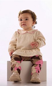 Conjunto Bebê Menina Up Baby Legging Estampada