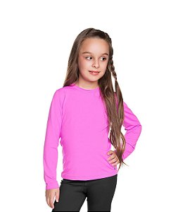 Camiseta Infantil UV 50+ Have Fun Pink