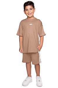Conjunto Infantil Masculino Malha Fio Egípcio