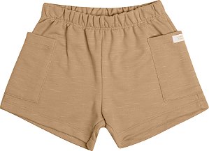 Shorts Moletom Infantil Feminino Have Fun