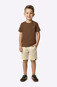 Conjunto Infantil Masculino Bermuda e Camiseta