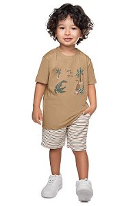 Conjunto Infantil Masculino Have Fun Listrado