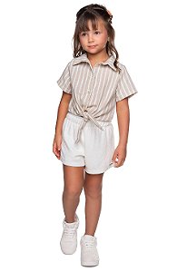 Conjunto Infantil Have Fun com Shorts Soltinho