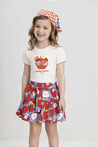 Conjunto Infantil Feminino Saia Up Baby
