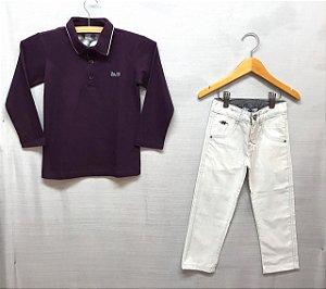 Conjunto de Frio Infantil com Calça Esporte Fino da Machinho