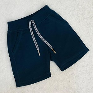 Bermuda Infantil Masculina Molecotton com Bolsos Um Mais Um