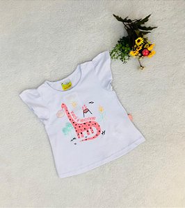 Blusa de Bebê Infantil 100% Algodão da Nini Bambini