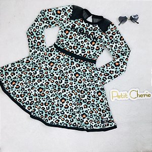 Vestido Infantil e Juvenil de Frio Casual da Petit Cherie