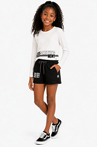 Conjunto Infantil com Shorts Moderninho da Animê