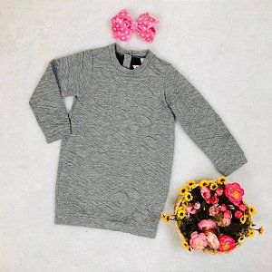 Vestido Infantil de Frio em Matelassê da Up Baby