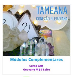 Curso EAD Tameana Práticas Complementares Símbolos Complementares e Trilogia Miguel Arcanjo Atualizado 2025