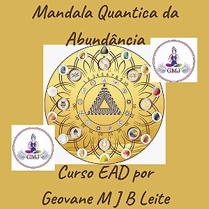 Curso EAD Mesa Radionica Mandala Quantica da Abundância