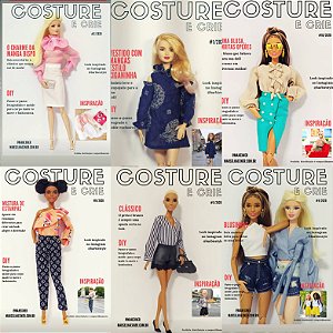 Kit 15 apostilas Costure e Crie