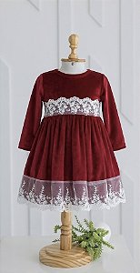 Vestido em Veludo
