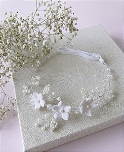 Tiara Luxo para Batizado