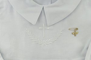 Broche com alfinete de Batismo - Espírito Santo