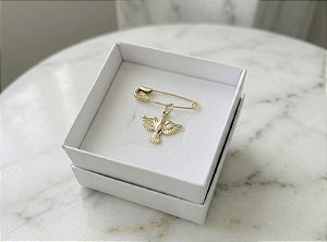 Broche com alfinete de Batismo - Espírito Santo
