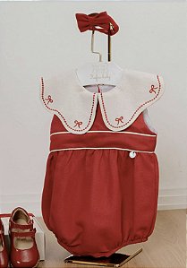 Romper Laço Vermelho