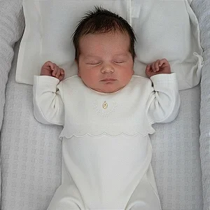 Macacão Medalha de Nossa Senhora - Branco