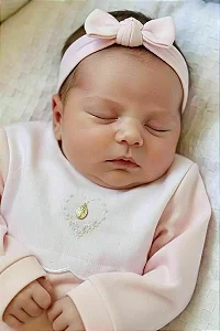 Macacão Medalha de Nossa Senhora - Rosa