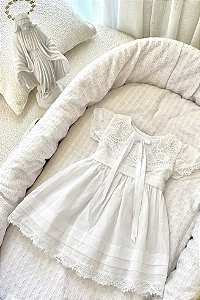 Vestido Renascença Laçinho para Bebês