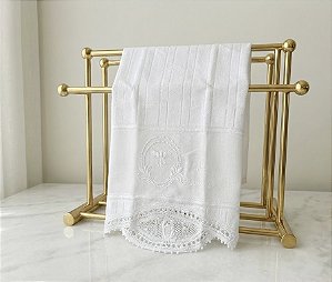 Toalha de Batismo Felpuda - Meu Batismo Espírito Santo