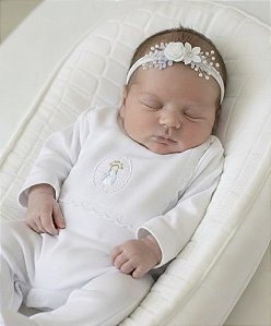 Macacão Nossa Senhora das Graças - Recém Nascido