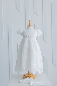 Mandrião com Touca para Batizado - Relicário