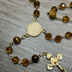 Terço Artesanal Religioso