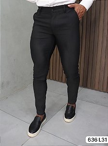 Calca Alfaiataria Skinny Oxford Lançamento