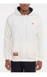 Moletom Ecko Com Capuz Fashion Basic Off White
