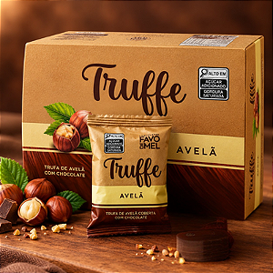 Trufa de Avelã 40g - Display com 18 unidades