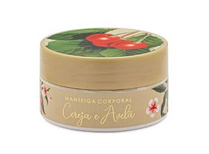 MANTEIGA CORPORAL CEREJA E AVELÃ 200 GR *ÚLTIMA UNIDADE*