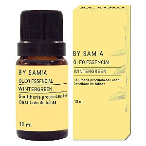 ÓLEO ESSENCIAL DE WINTERGREEN 10 ML Óleo essencial 100% puro da planta Gaultheria procumbens - VALIDADE AGOSTO/24