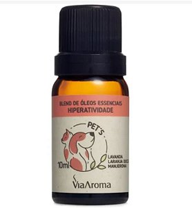 Blend de Óleos Essenciais Pets 10ml – Hiperatividade