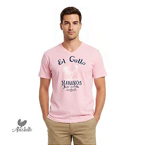 Camiseta Básica Masculina 100% Algodão