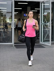 Camiseta Regata Feminina Básica Fitness Diversas Cores