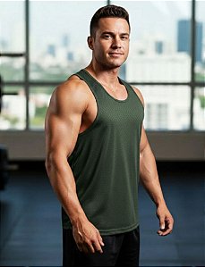 Regata Masculina Preta Academia Dry Favo Camiseta Premium