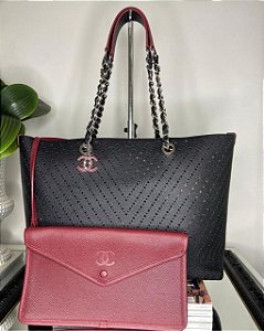 CHANEL PERFORATED TOTE