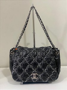 CHANEL BUBBLE NYLON TWEED