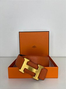 Hermès cinto dupla face