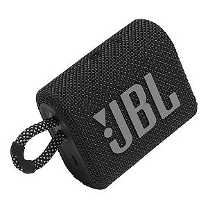 Caixa De Som Jbl Go3 Original preto